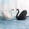 Geese Figurine Realistic Geese Statue Sculpture Farm Animal Model Collections Table Centerpieces Ornament Home Decors