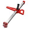 Manual Gypsum Board Cutting Tool Hand Push Drywall Cutting Artifact Tool Stainless Steel Woodworking Cutting Board DIY Tool 12MM