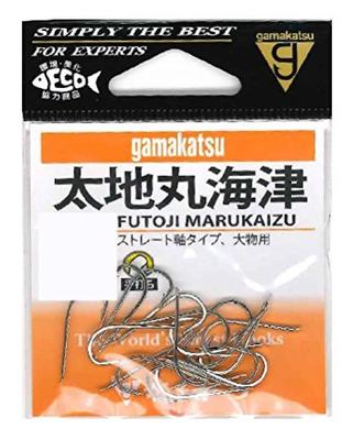 Gamakatsu Taijimaru Kaizu Hook, White, Size 13 Fishing Hook