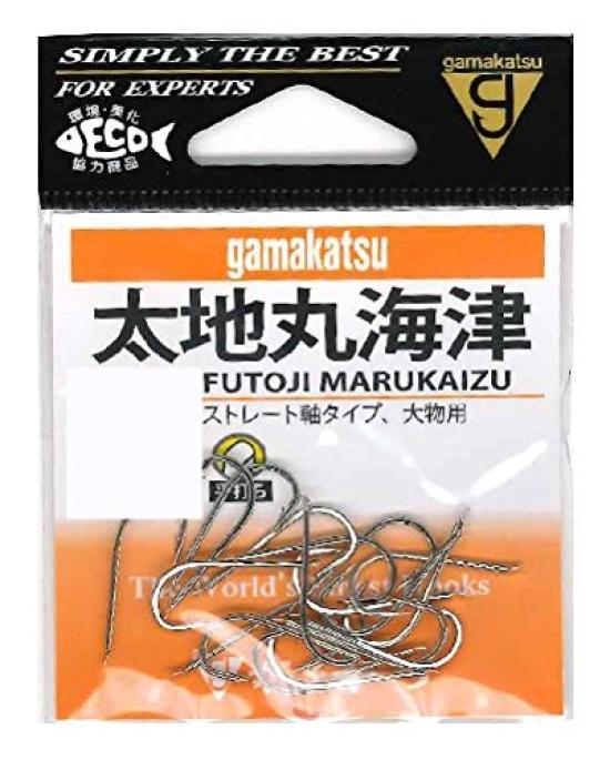 Gamakatsu Taijimaru Kaizu Hook, White, Size 13 Fishing Hook