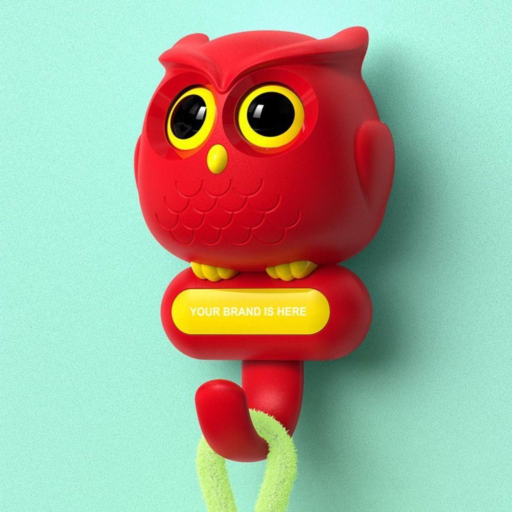 Key Holder Hooks Owl Blink Hook Free Punching Storage Rack New Animals Wall Hanging Hook