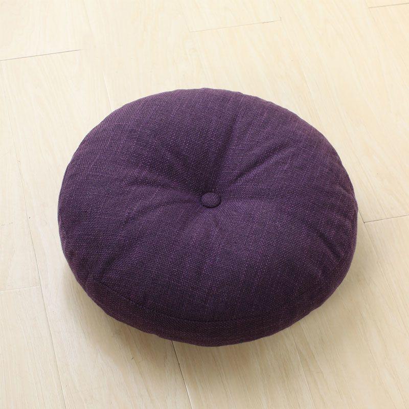 Round Floor Pillow for Adults, Meditation Floor Cushions Chenille Fabric Seat Pads Pillows Cushion for Living Room Balcony