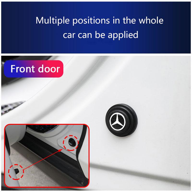 Car Trunk Sound Insulation Pad Car Door Shock Absorbing Pad For Mercedes Benz B/C/E/S Class W203 W204 W205 W210 W211 W212 W221 RW7