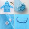 Cartoon Animal Style Waterproof Kids Baby Raincoats Solid Color Kids Cartoon Raincoat 1PCS Children's Student Cartoon Raincoat