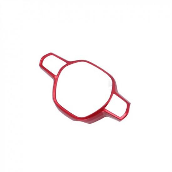 Red 2X Car Steering Wheel Decor Cover Trim For Honda Accord 2023 2024 2025 11th