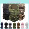 Balaclavă Versatilă Unisex Acoperire Completă a Feței Mască de Motocicletă cu Material Respirabil