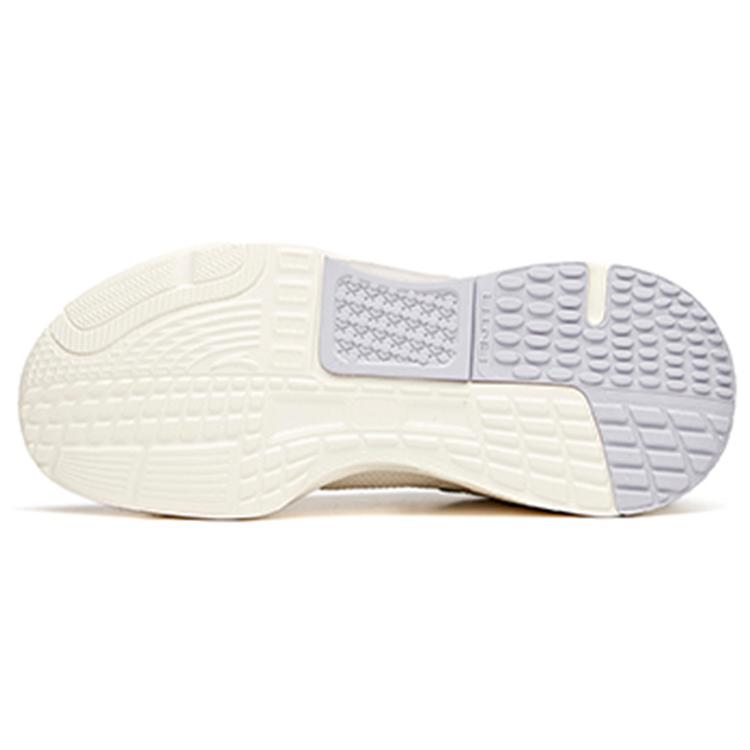 Anta Life Collection MIX Fission Anti Slip Wear Resistant Low Top Sports Casual Shoes Women's White Gray Purple 122118812-2