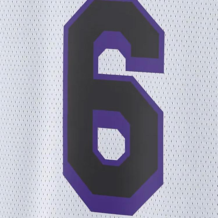 Nike LeBron James L.A. Lakers Dri-FIT Jersey White Unisex Streetwear DO9597-101