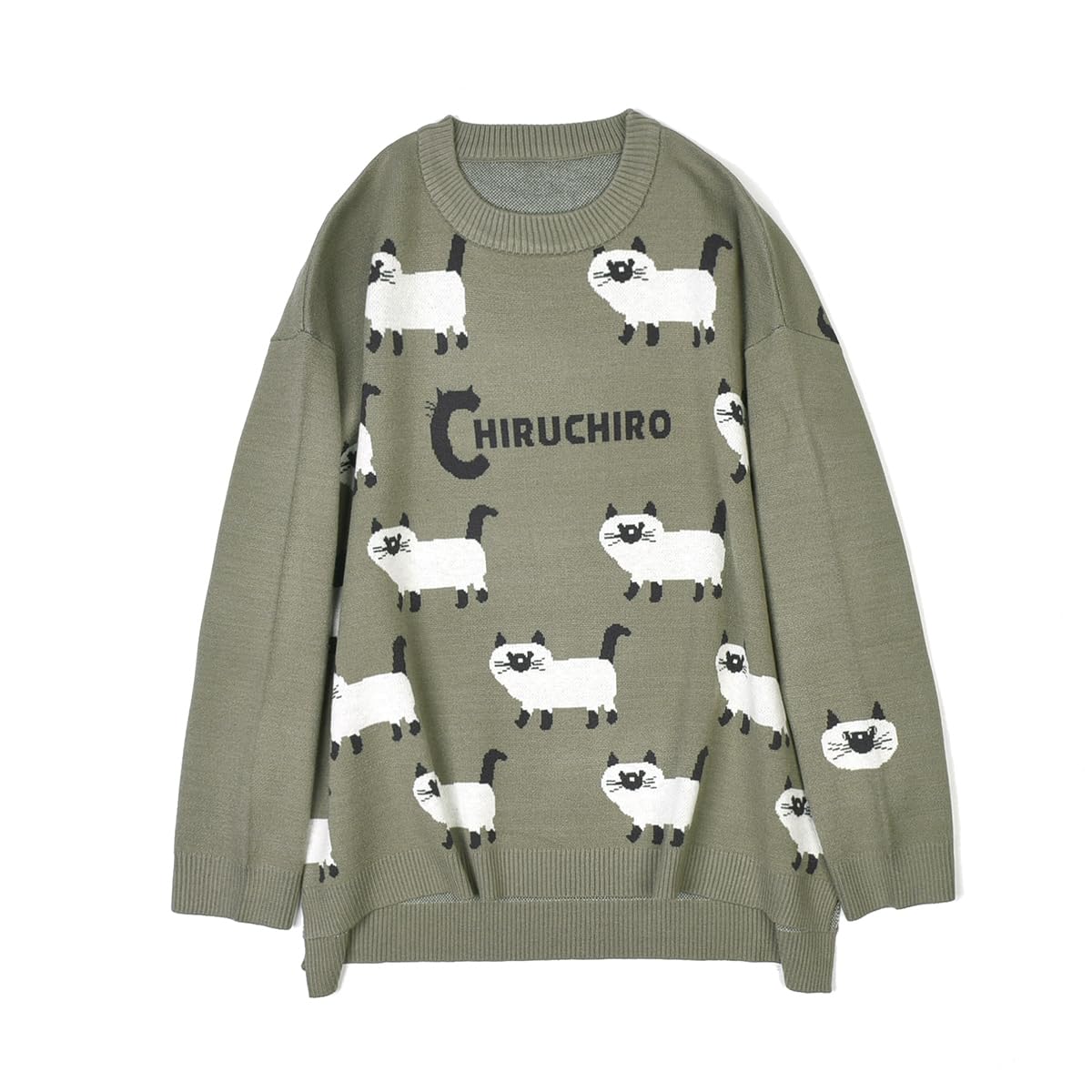 

Kusguru Japan Бежевый жаккардовый пуловер женский бежевый