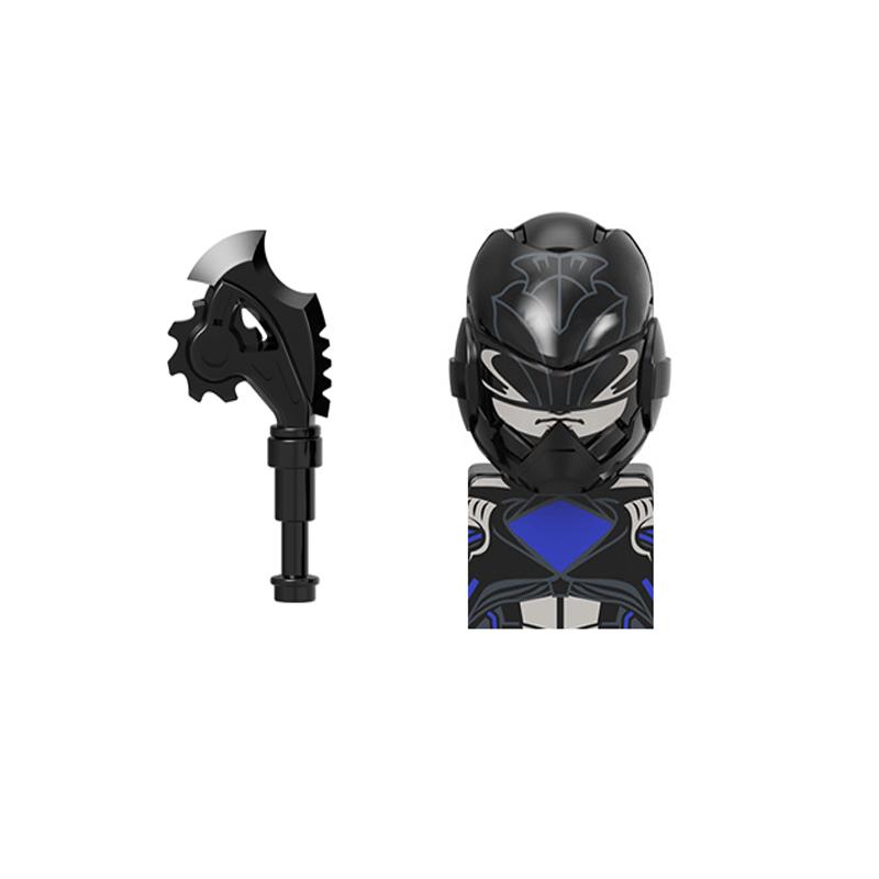 KF1570 KF6477 Mini Force Filmreihe Powered Soldiers Bausteine Krieger Ranger Zusammenbau Steine Actionfiguren Spielzeug Geschenke