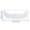 DIY Face Temporary Tattoo Fish Scale Moon Star Face Tattoo Sticker  Women