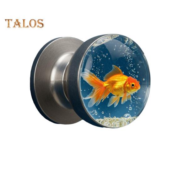 Decorative Door Handle High Durability Simple Installation Nature-Inspired Transparent Doorknob Cabinet Pull