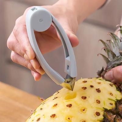 Ananas Eye Corer Skalare Multifunktionell jordgubbsskalare i rostfritt stål Fruktfröborttagningsmaskin Hem Kökstillbehör