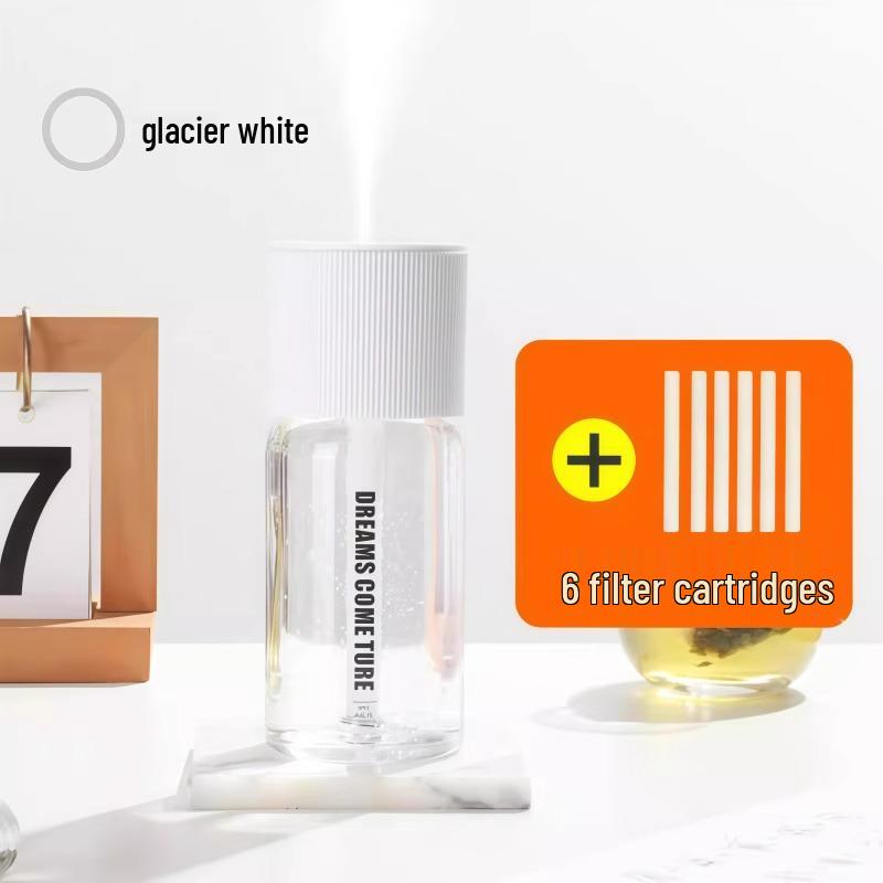 Mini USB Air Humidifier & Purifier for Home, Office, and Car