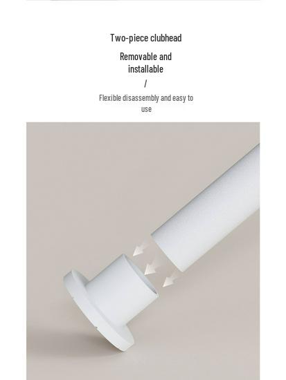 Heavy-Duty Telescopic Rod: No-Drill Curtain & Drying Solution for Bathroom, Bedroom, Doorway, Balcony