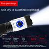 Powerful 4*XPG LED Mini Flashlight Rechargeable Camping Tactical Lamp Use 18650 OR 18350 Battery Waterproof Torch With Pen Clip