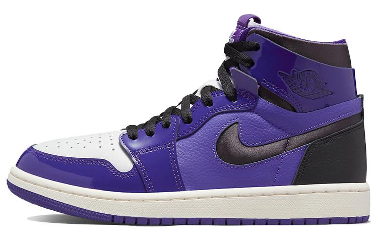 Air Jordan 1 Zoom Comfort Court Purple Patent Women s CT0979-505 35.5