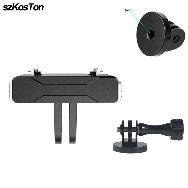 Magnetic Quick Release Base Bracket For Insta360 X5 Ace Pro/Pro 2 Magnetic Adapter Riding Holder For Insta 360 Camera Accessory