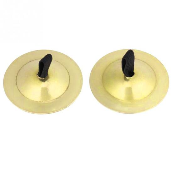 Durable Belly Dance Finger Cymbal Brass Musical Instrument Dancing Accessory