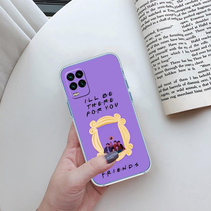RP29 F-friends Transparent Phone Case for Motorola Moto G7 G8 G9 G84 G85 G73 G24 G15 Z2 Play Power Plus
