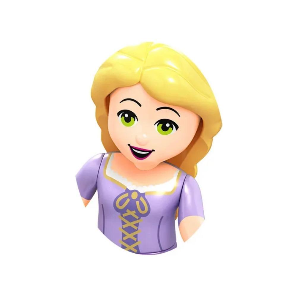 Παραμύθια Πριγκίπισσα Κορίτσι Καλλονή και το Τέρας Σταχτοπούτα Άννα Ολίβια Frozen Μοντέλο Χαρακτήρας Κτίσιμο Μπλοκ Παιδικά Παιχνίδια Δώρα