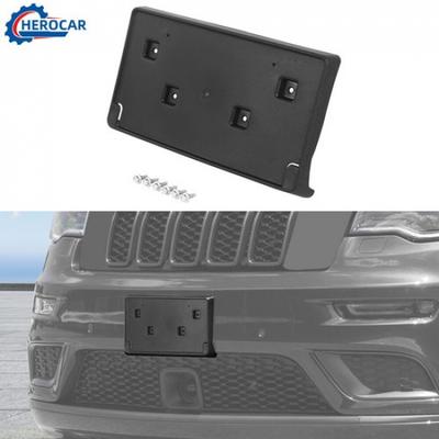 Front License Plate Mount Bracket Holder Tag Frame for 2017+ JEEP GRAND CHEROKEE