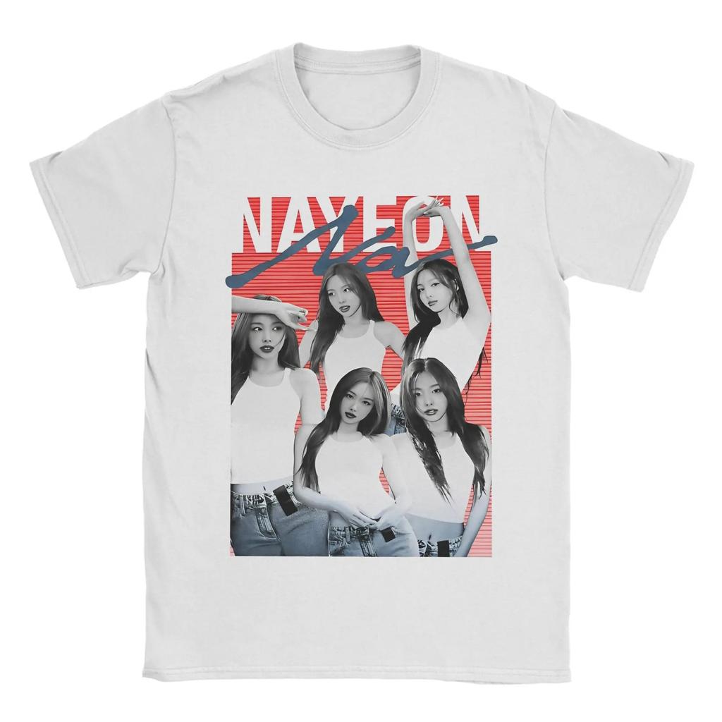 2026 Summer Fashion Trendy Tee Streetwear Im Nayeon Kpop Twices Tshirts Men's Women O-neck Short Sleeve Clothes Cotton Summer Clothing