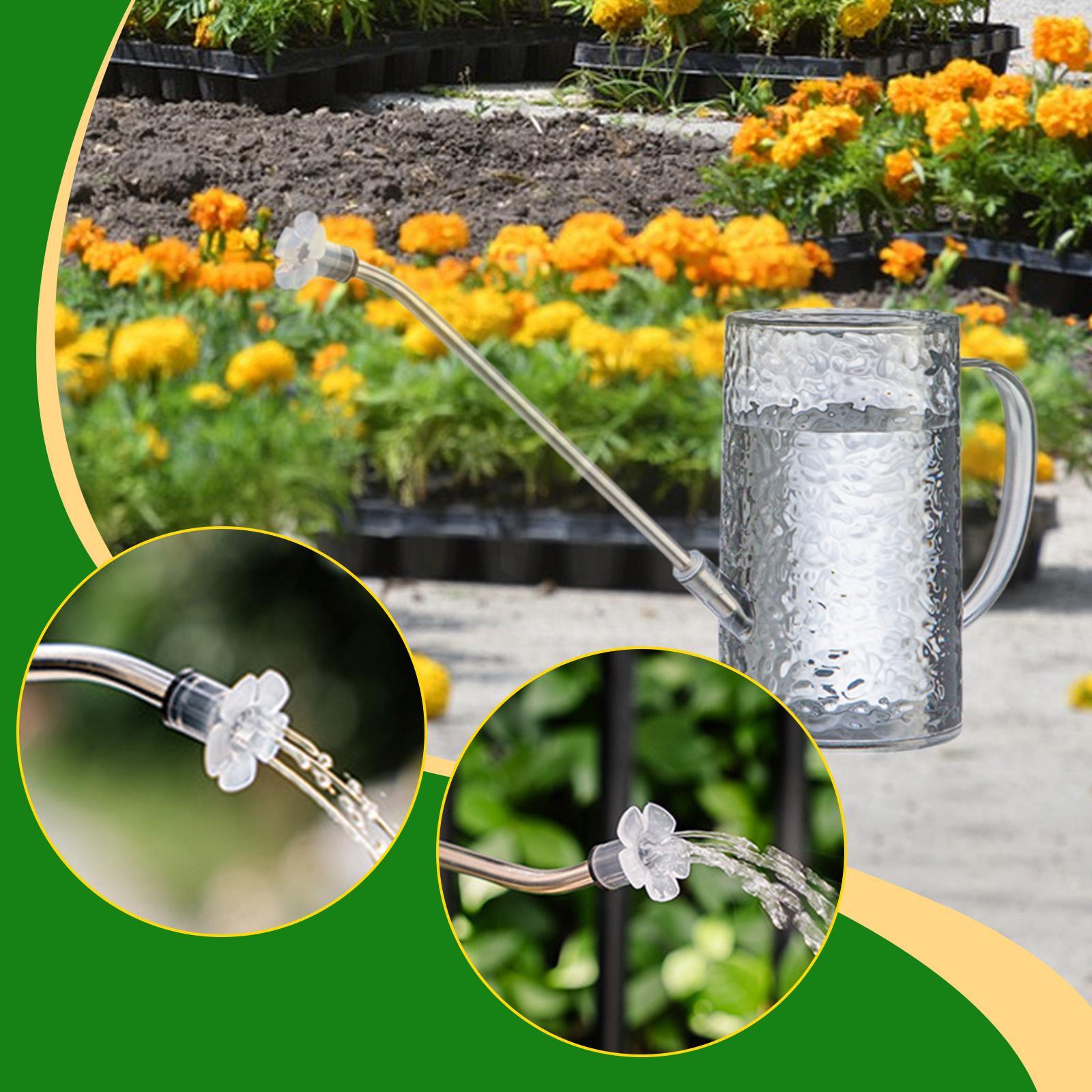 

Watering Can Multipurpose with Scale Sprinkler Head for Outdoor Lawn Office серый