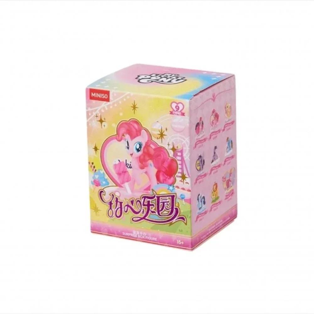 

MINISO Little Pony Серия Sweetheart Paradise Игрушки-сюрпризы в слепой коробке Пинки Пай Рарити Эпплджек Флаттершай Модель сюрприз Подарок