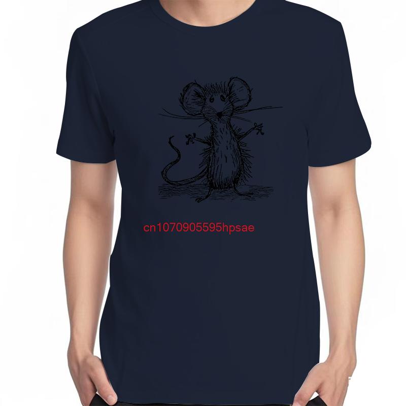 Adorable Mouse Fashion Graphic T Shirts Summer Tees Tops Cotton New Shirts And Tshirts Unisex Breathable Printing T Shirt