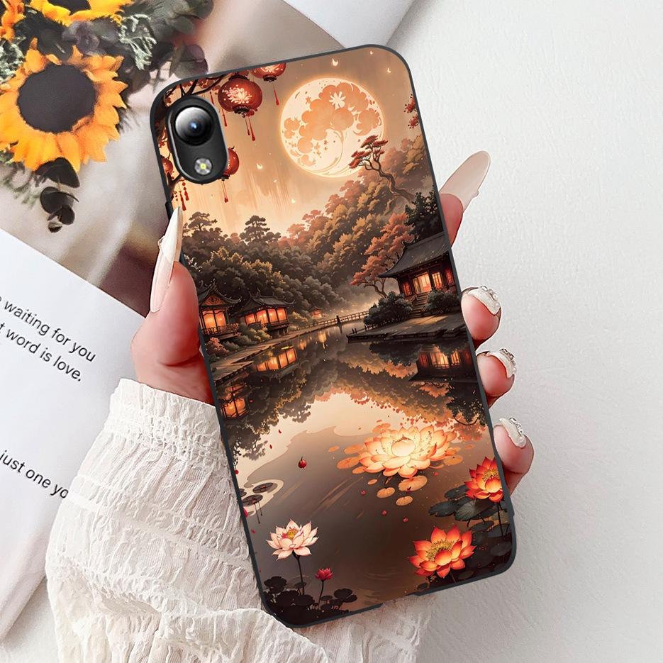 For ZTE Blade A3 2019 Case Blade A3 Lite Stylish Painted Cover Soft Silicone Phone Case For ZTE Blade A5 2019 A32019 Fundas Bags