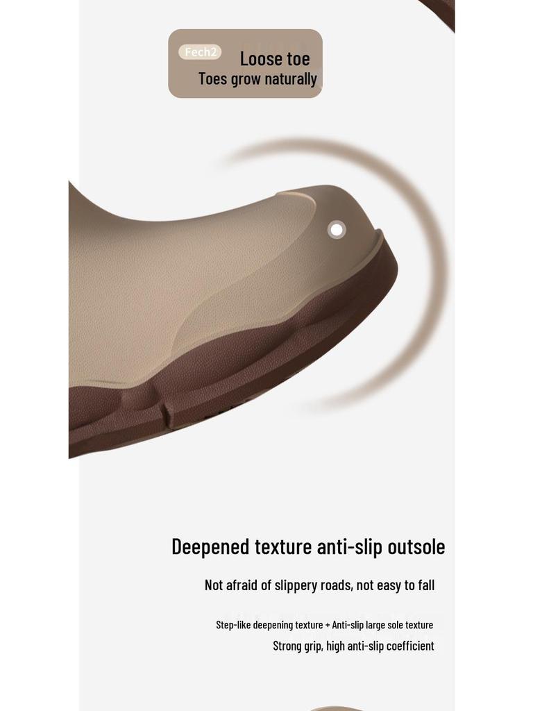 Kids' Waterproof Non-Slip Rain Boots for Boys and Girls – Toddler & Student Sizes