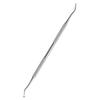 Stainless Steel Double-Ended Cuticle Pusher & Nail File Set
