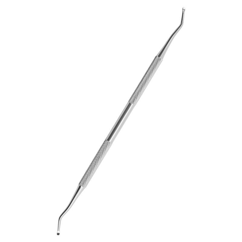 Stainless Steel Double-Ended Cuticle Pusher & Nail File Set