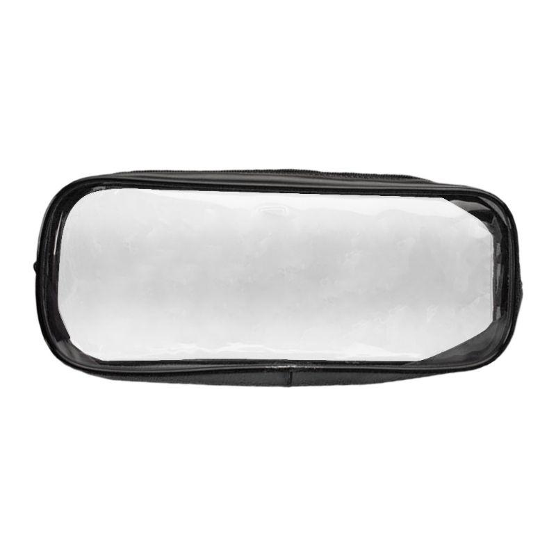 

Stylish Transparent Pvc Pencil Pouch With Large Capacity For Versatile Storage And Organization Black