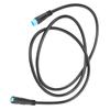 34.3in Waterproof Connector 4pin Male to 4pin Female Adapter Cable Accessory for Electric Bicycle
