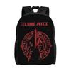 Silent Hill Mode Rucksack Sport High School Arbeit Heavy Metal Band Hip-Hop Tagesrucksack für Männer Frauen Laptop Computer Segeltuchtaschen