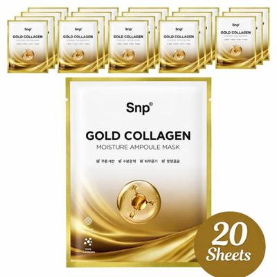 Gold Kollagen Ampullenmaske 20 Blatt