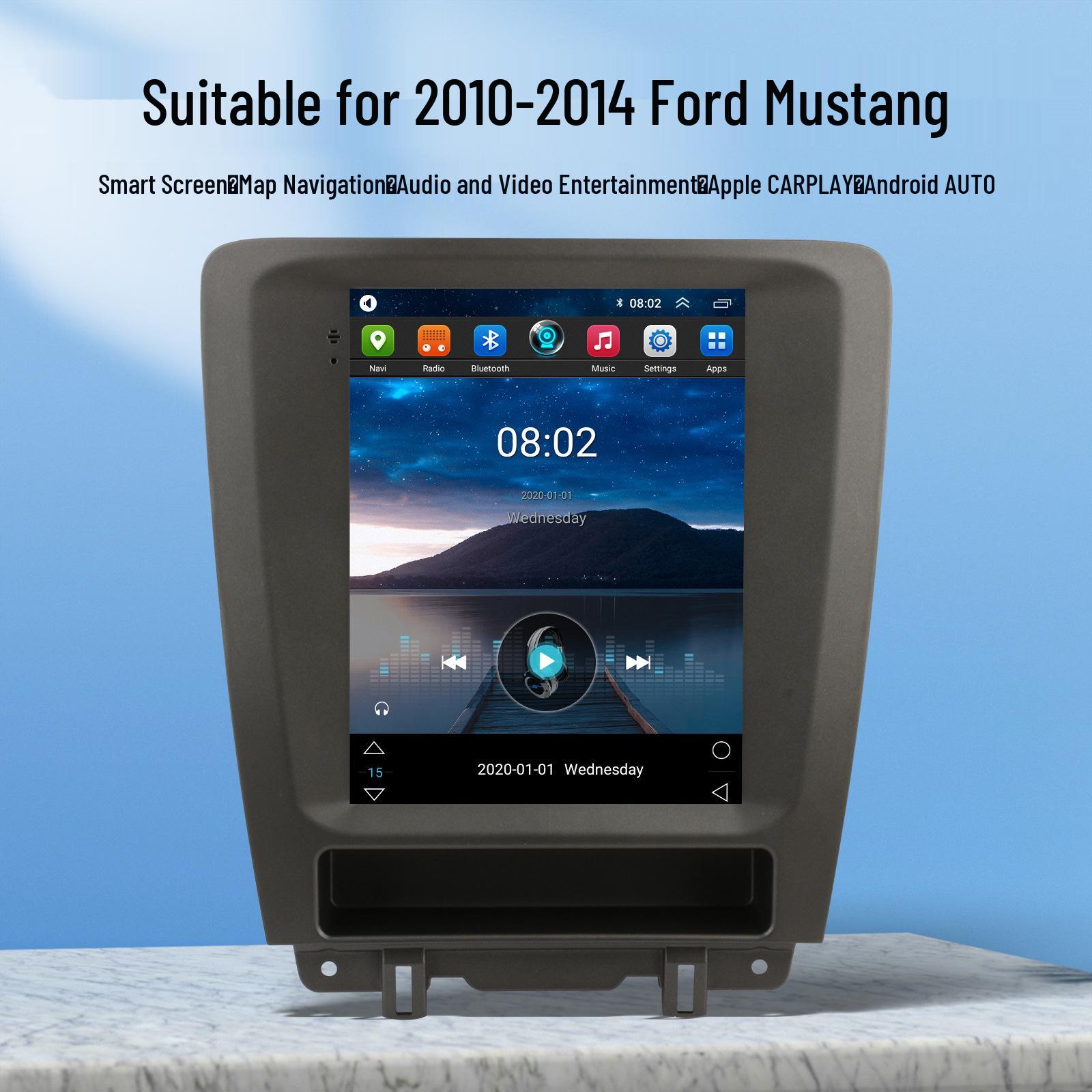 

9,7 WiFi Android Экран Навигационная система для 2010-2014 Ford Mustang Quad-core Android 13 [2+32G]