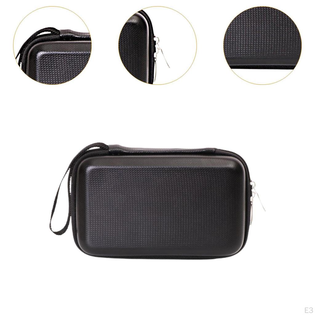Cable Bag for Headphones, Shockproof Hard Case, Storage Headphone Cables , Phone, Camera