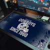 Dallas Cowboys Mauspad Großes Gaming-Tischkissen Rutschfestes Laptop-Tablet Großes Mauspadd XXL-Matte Mini-PC-Spielmatte Mit Verriegelungskante