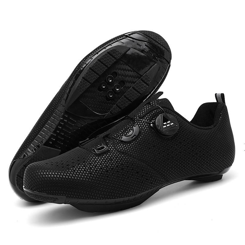 Unisex Cycling Shoes Road Mountain Bike Riding Lightweight Hard Sole Non-Cleat Anti-Slip Trail Shoe