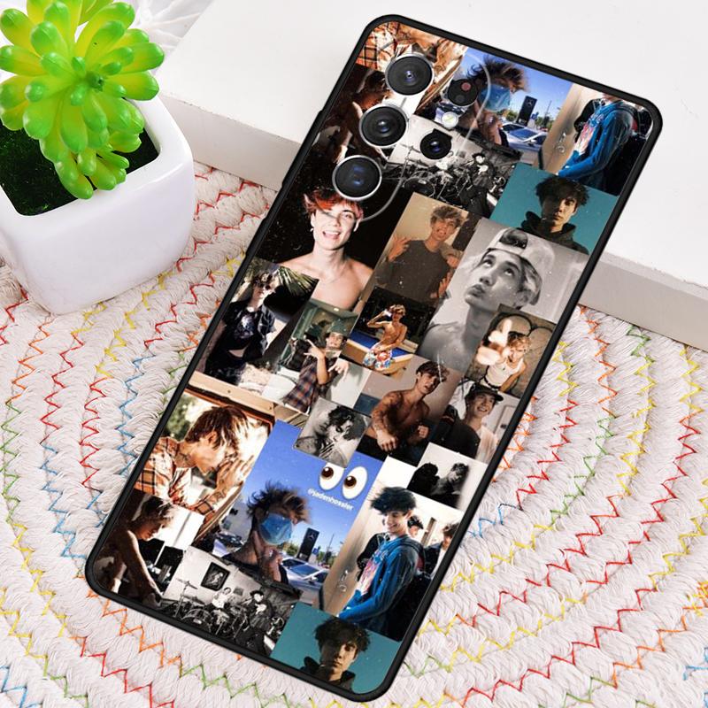 Jaden Hossler's Tattoos Silicone Phone Case For Samsung Galaxy note 10 pro S26 S25 S24 S23 S22 S21 Plus S25Ultra Capa Cover