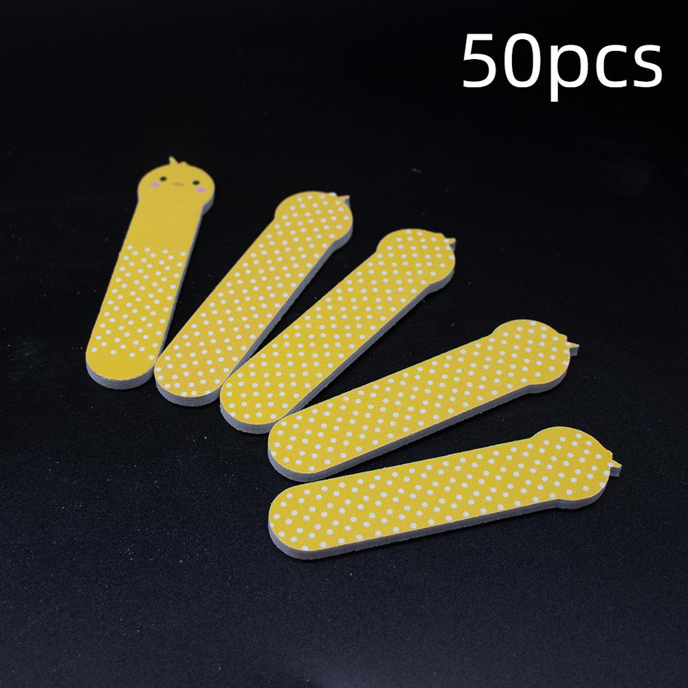 Cute Animals Mini Small Nail Buffer File Sandpaper Finger Tips Buffing File Manicure Salon Tools