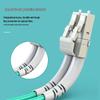 ZK Photonics LC-SC OM4 10 Gigabit Multimode Duplex Fiber Optic Patch Cable