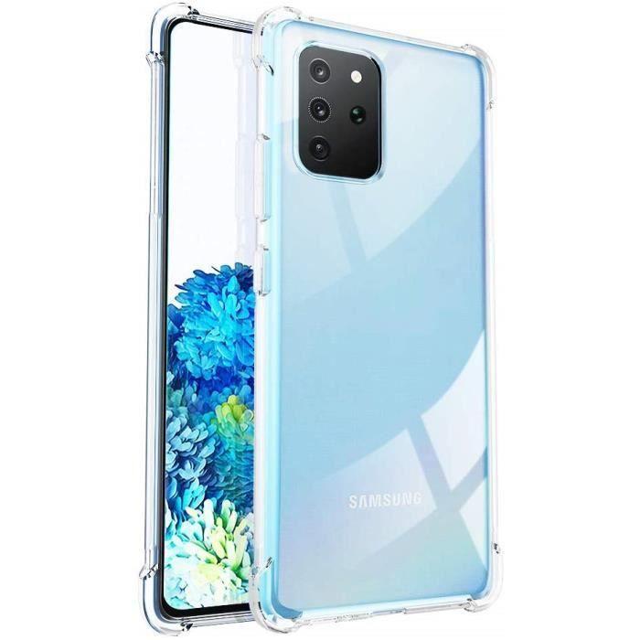 Coque Antichoc - Phonillico - Samsung Galaxy S20 PLUS - Silicone Souple - Ultra Slim - Transparent