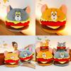 Tom And Jerry Plush Dolls With Burger Style Design For Kids And Adults
