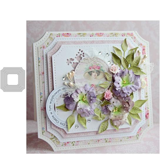 Irregular Frame Metal Cutting Dies DIY Scrapbooking Paper Cards Album Stencil