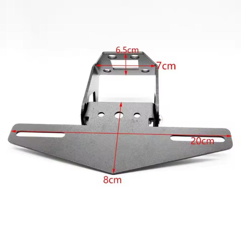 Motorcycle License Plate Holder Bracket For KAWASAKI Ninja 250 400 Z250 Z400 2018-2025 Tail Tidy Fender Eliminator Registration