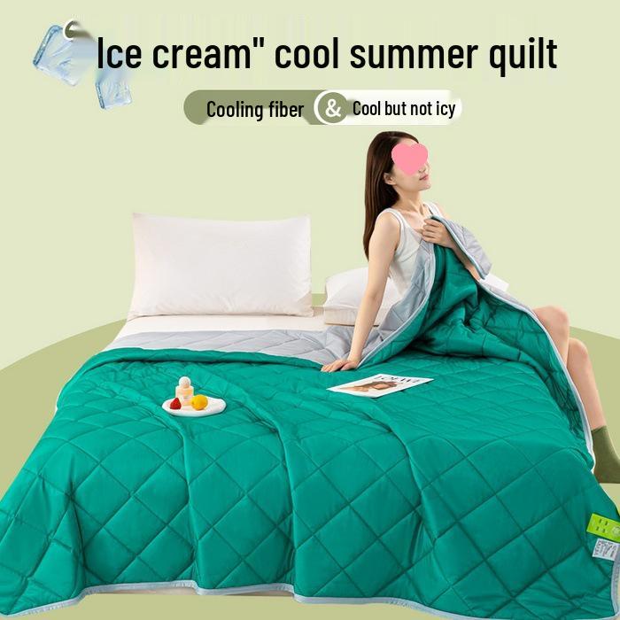2025 Spring/Summer Silk Air Conditioning Quilt - Cool, Solid Color